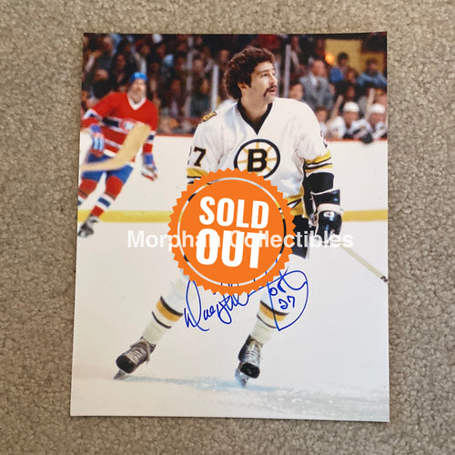 Dwight Foster - Autographed 8X10 Photo Boston Bruins