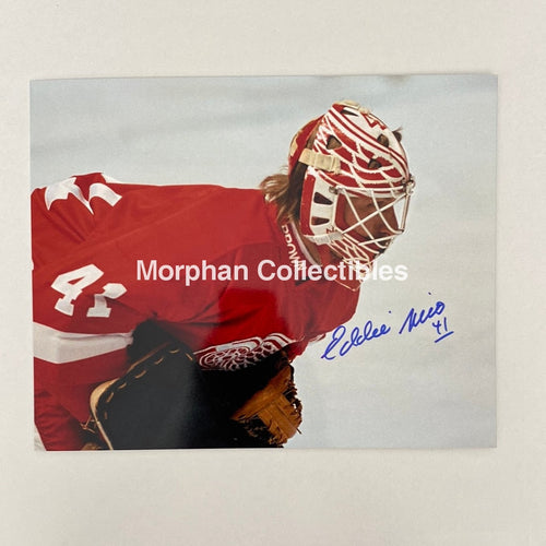 Eddie Mio - Autographed 8X10 Photo Detroit Red Wings