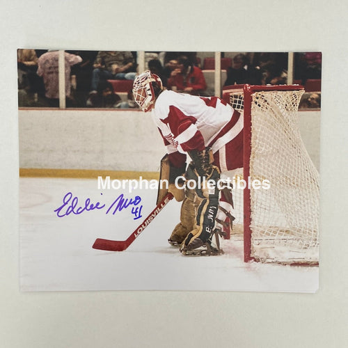Eddie Mio - Autographed 8X10 Photo Detroit Red Wings