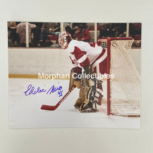 Eddie Mio - Autographed 8X10 Photo Detroit Red Wings