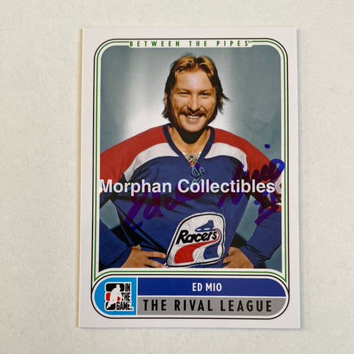 Eddie Mio - Autographed Card Between The Pipes 2008