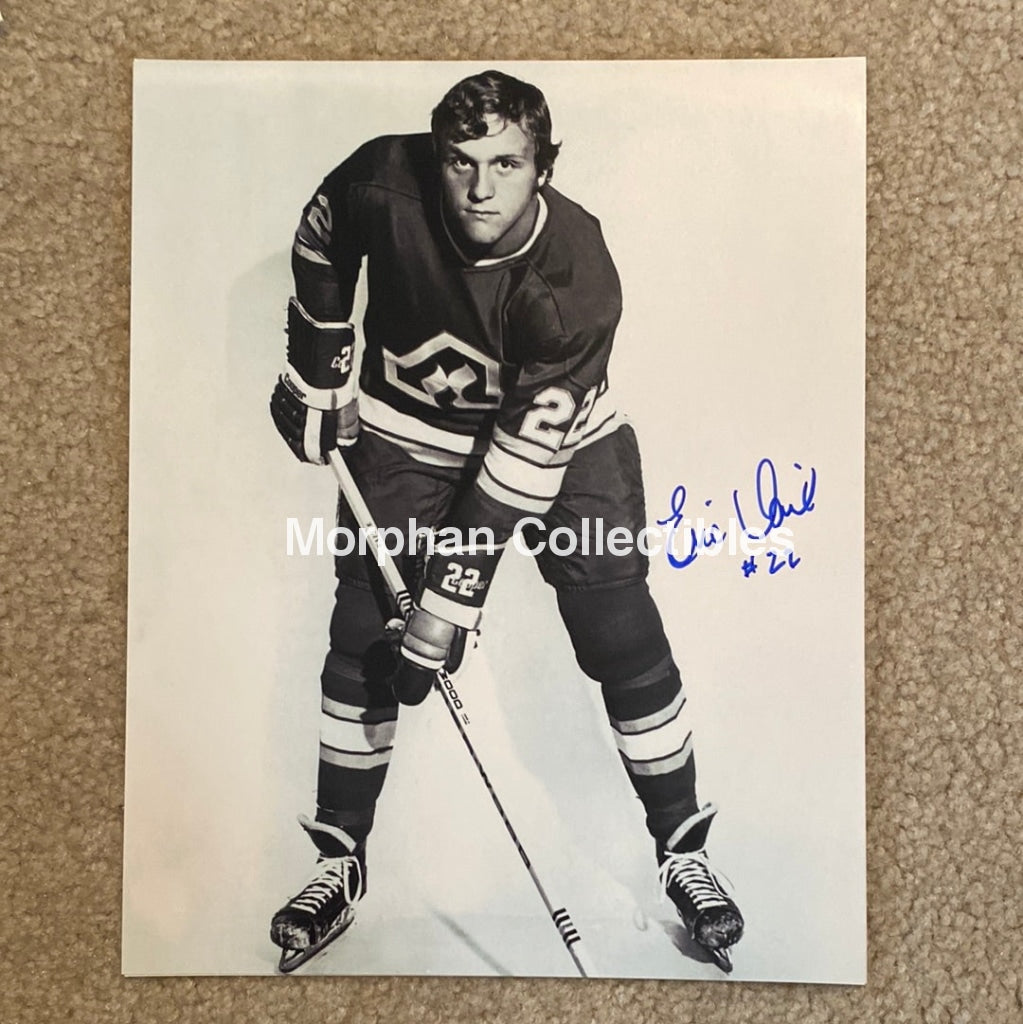 Eric Vail - Autographed 8X10 Photo Atlanta Flames