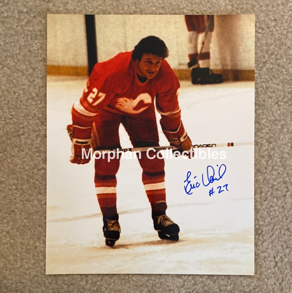 Eric Vail - Autographed 8X10 Photo Calgary Flames