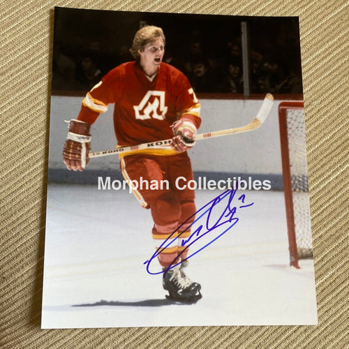 Garry Unger - Autographed 8X10 Photo Atlanta Flames