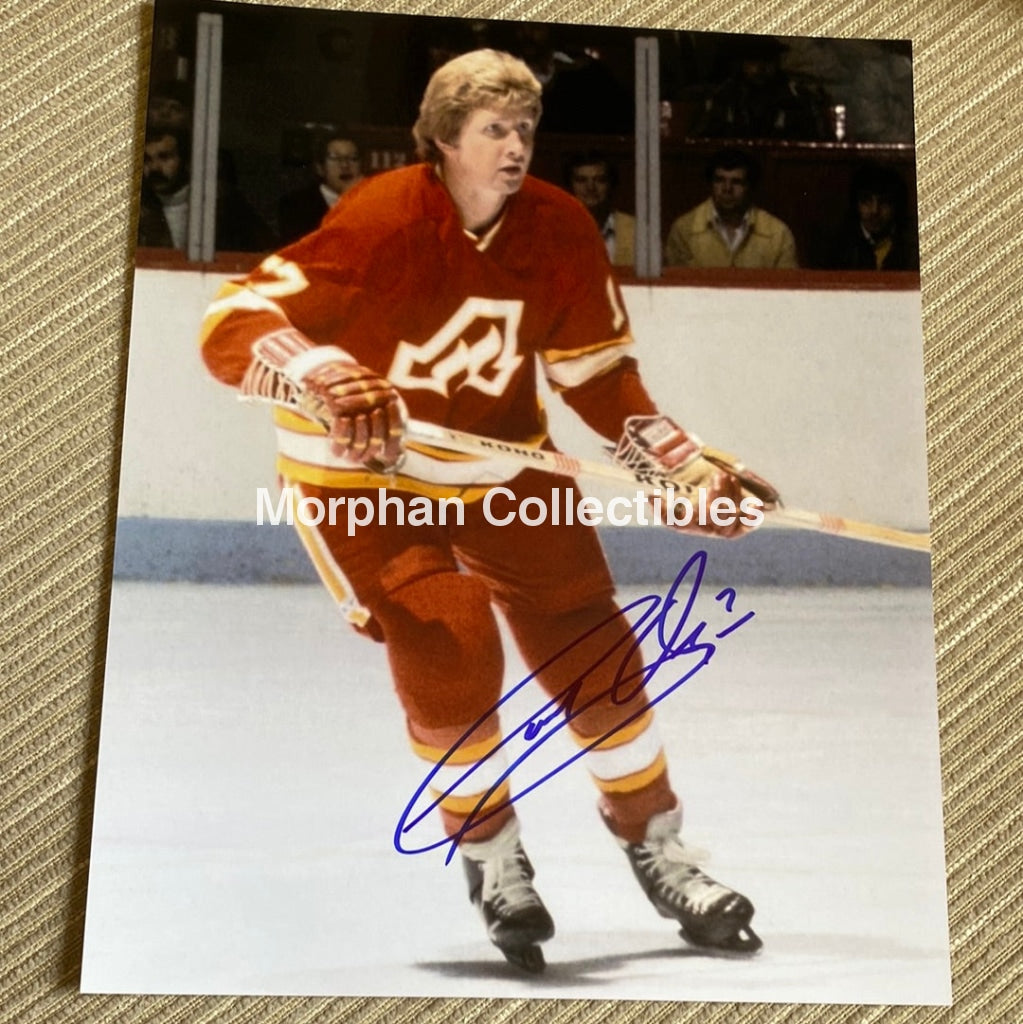 Garry Unger - Autographed 8X10 Photo Atlanta Flames