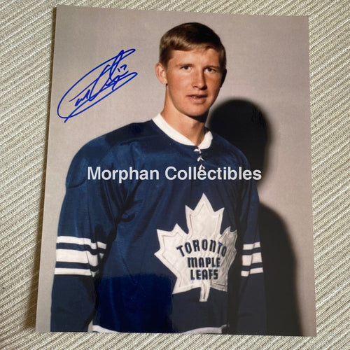 Garry Unger - Autographed 8X10 Photo Toronto Maple Leafs
