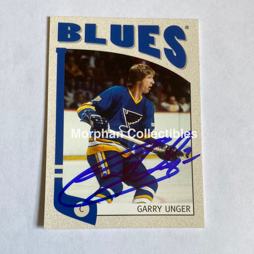 Garry Unger - Autographed Card Itg 2005