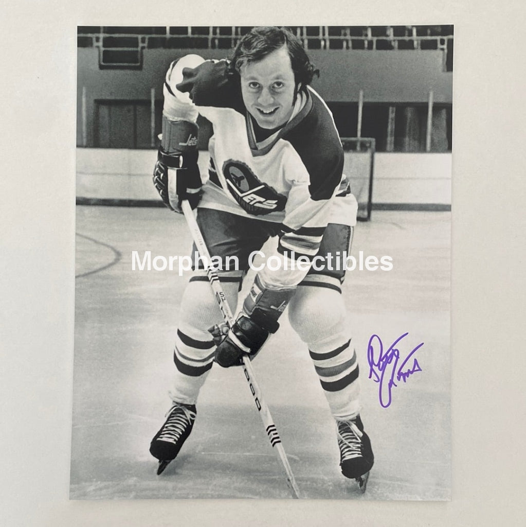 Garth Rizzuto - Autographed 8X10 Photo Winnipeg Jets