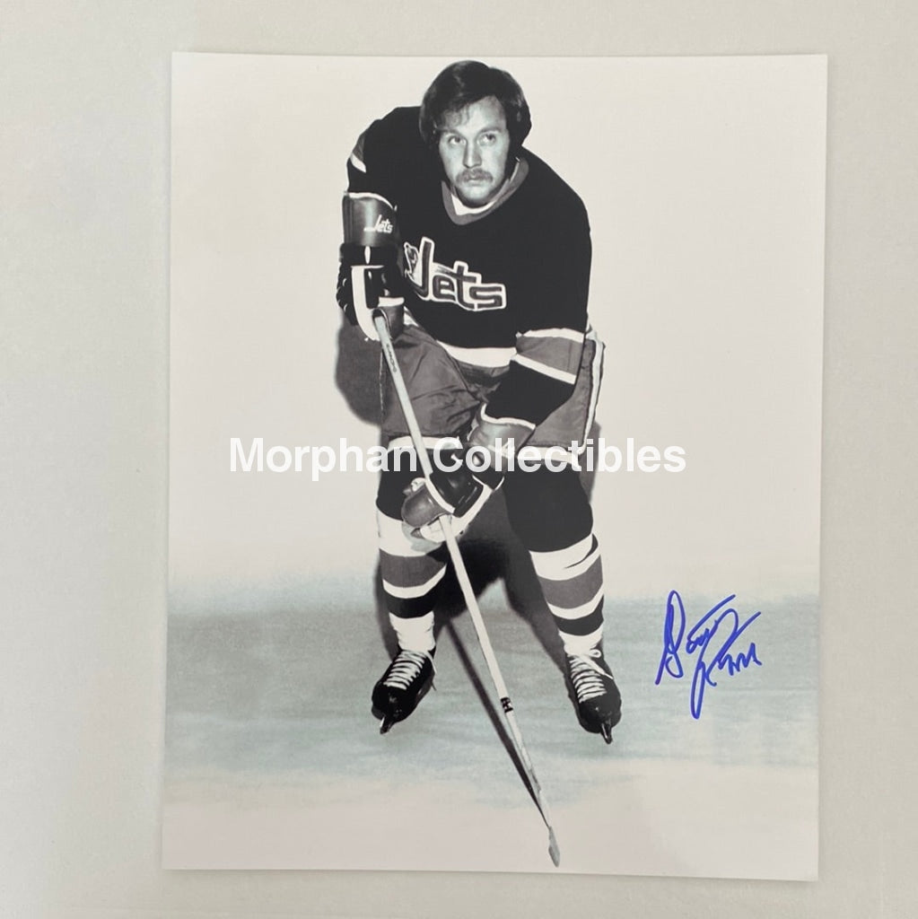 Garth Rizzuto - Autographed 8X10 Photo Winnipeg Jets