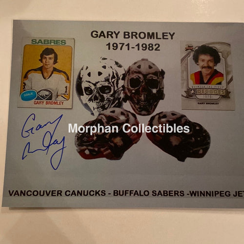 Gary Bromley - Autographed 8X10 Photo Misc
