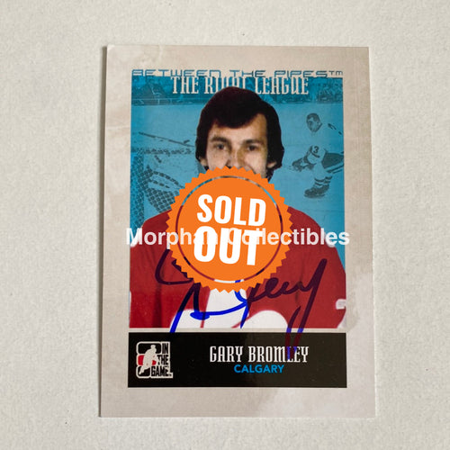 Gary Bromley - Autographed Card Between The Pipes 2010