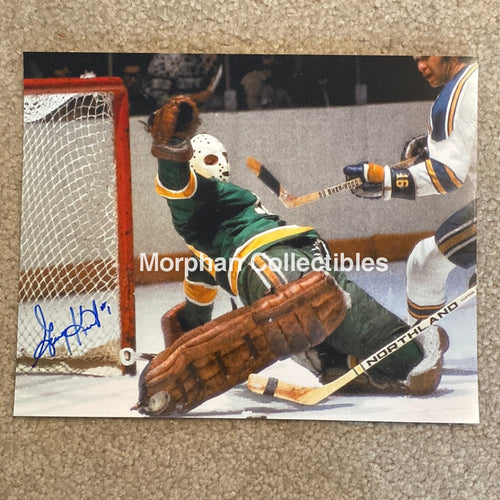 Gary Kurt - Autographed Oakland Seals 8X10 Photo