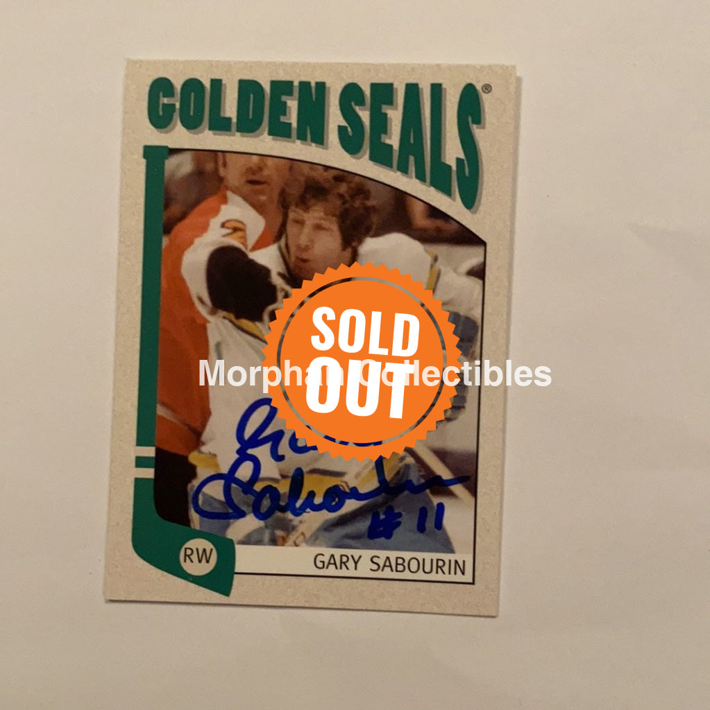 Gary Sabourin - Autographed Card In The Game