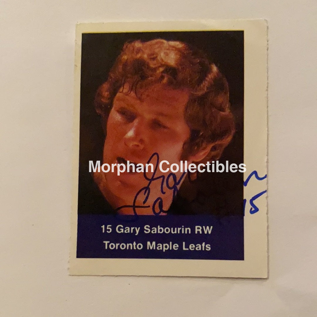 Gary Sabourin - Autographed Card Loblaws