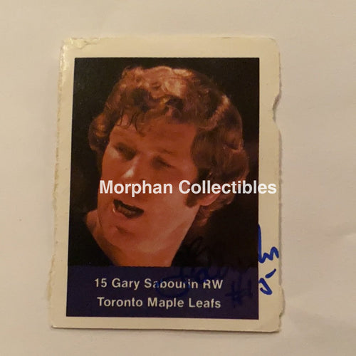 Gary Sabourin - Autographed Card Loblaws