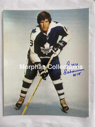 Gary Sabourin - Autographed Toronto Maple Leafs 8X10 Photo