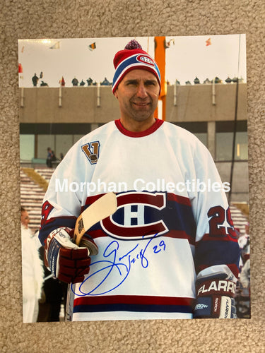 Gaston Gingras - Autographed 8X10 Photo Montreal Canadiens