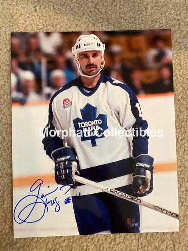 Gaston Gingras - Autographed 8X10 Photo Toronto Maple Leafs