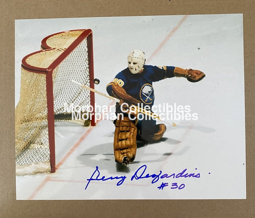 Gerry Desjardins - Autographed 8X10 Photo Buffalo Sabres #2