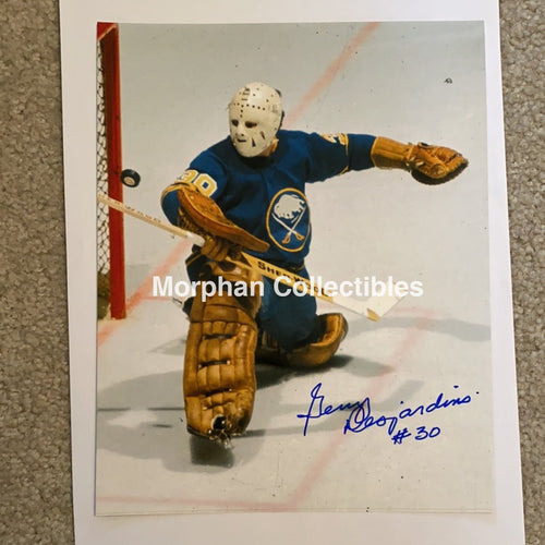 Gerry Desjardins - Autographed 8X10 Photo Buffalosabres