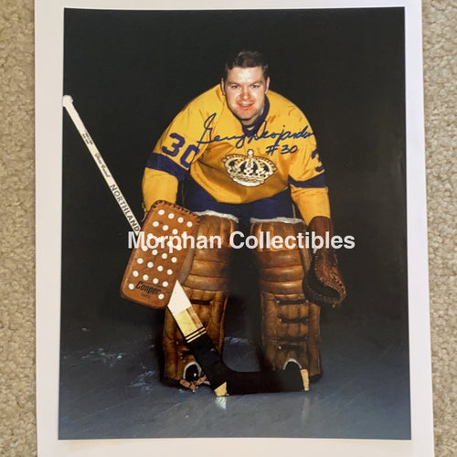 Gerry Desjardins - Autographed 8X10 Photo Los Angeles Kings