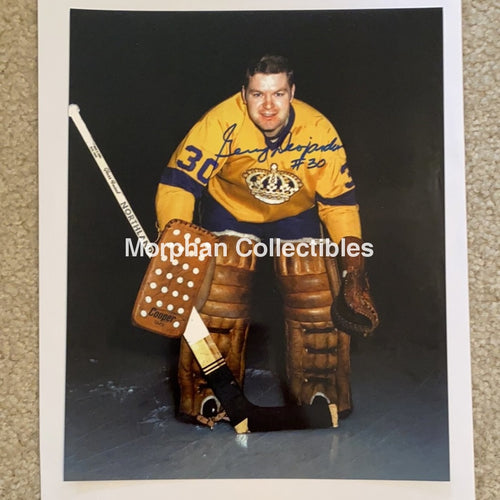 Gerry Desjardins - Autographed 8X10 Photo Los Angeles Kings