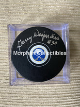 Load image into Gallery viewer, Gerry Desjardins - Autographed Buffalo Puck
