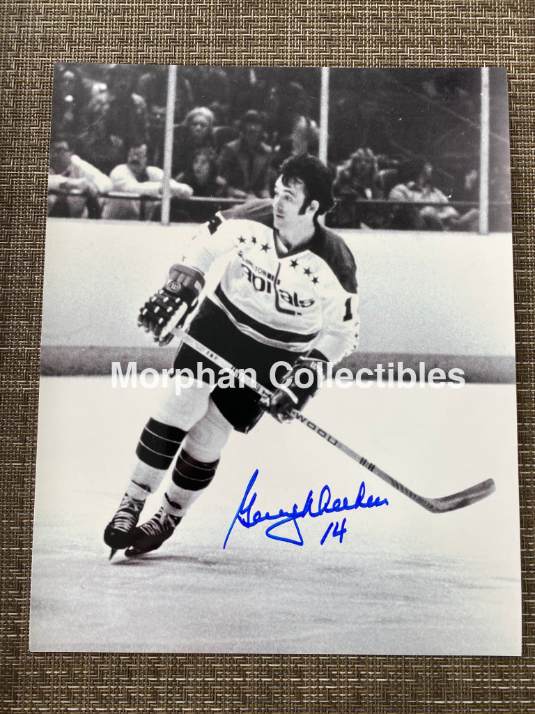 Gerry Meehan - Autographed 8X10 Photo Washington Capitals