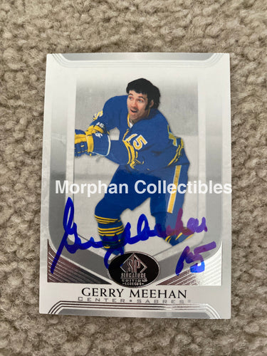 Gerry Meehan - Autographed Card 2020/21 Ud Signature Series