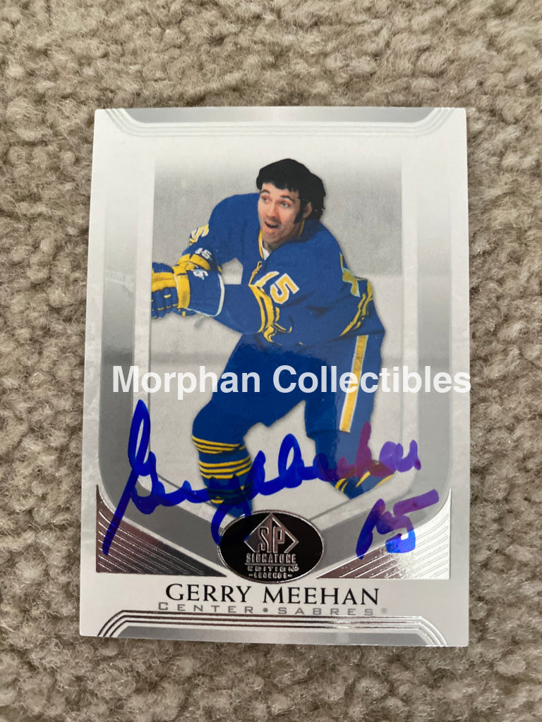 Gerry Meehan - Autographed Card 2020/21 Ud Signature Series