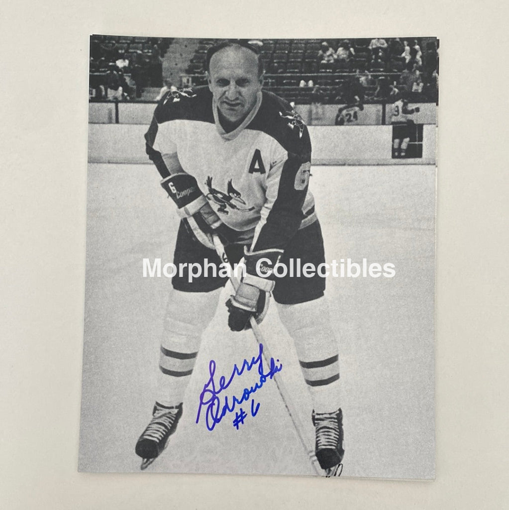 Gerry Odrowski - Autographed 8X10 Photo Phoenix Roadrunners