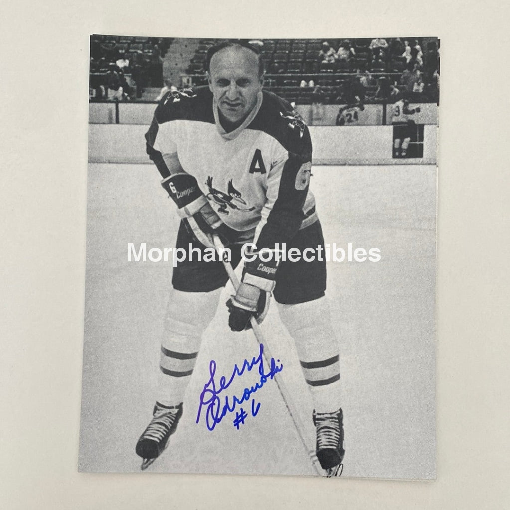 Gerry Odrowski - Autographed 8X10 Photo Phoenix Roadrunners