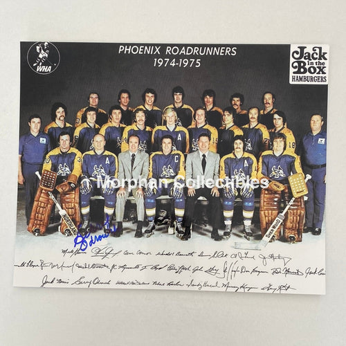 Gerry Odrowski - Autographed 8X10 Photo Phoenix Roadrunners Team
