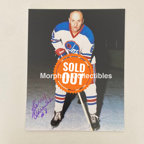 Gerry Odrowski - Autographed 8X10 Photo Winnipeg Jets