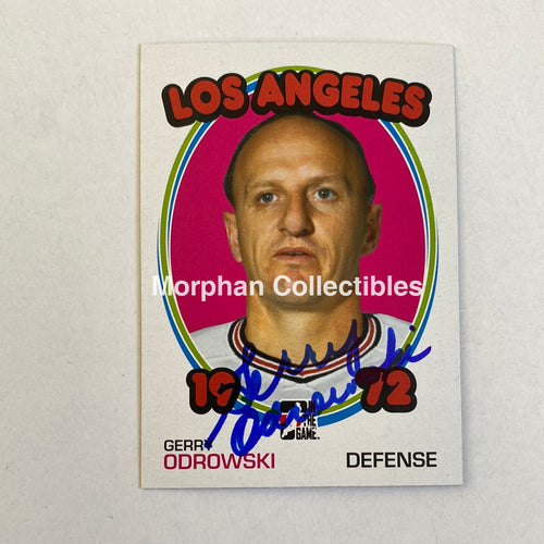 Gerry Odrowski- Autographed Card - Canada 1972