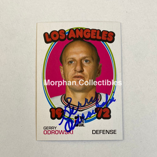 Gerry Odrowski- Autographed Card - Canada 1972