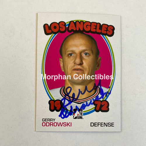 Gerry Odrowski- Autographed Card - Canada 1972