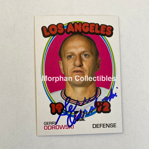 Gerry Odrowski- Autographed Card - Canada 1972
