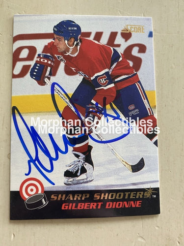 Gilbert Dionne - Autographed Card 1992-93 Score #2