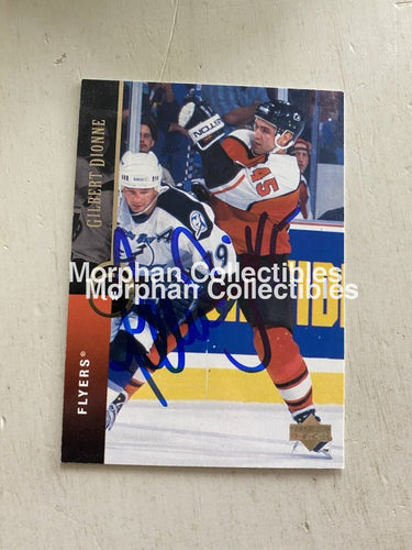 Gilbert Dionne - Autographed Card 1994-95 Upper Deck #1