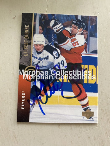 Gilbert Dionne - Autographed Card 1994-95 Upper Deck #4