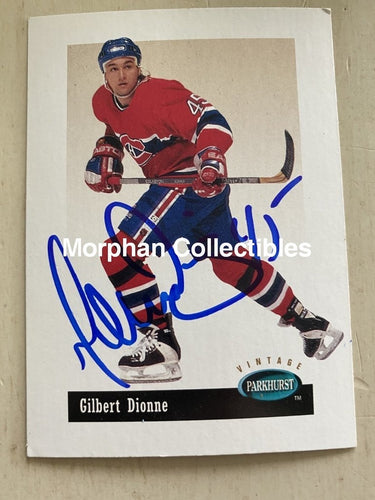 Gilbert Dionne - Autographed Card 1994-95 Vintage #1