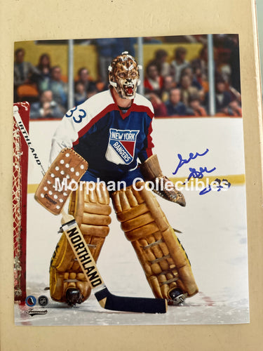 Gilles Gratton - Autographed 8x10 Photo - New York Rangers Photo