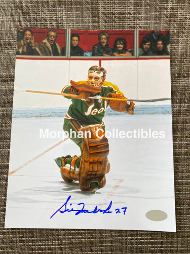 Gilles Meloche - Autographed 8X10 Photo California Seals