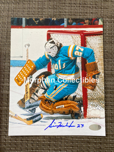 Gilles Meloche - Autographed 8X10 Photo California Seals