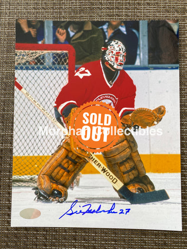 Gilles Meloche - Autographed 8X10 Photo Cleveland Barons