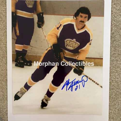 Glenn Goldup - Autographed 8X10 Photo Los Angeles Kings