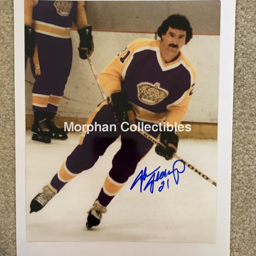 Glenn Goldup - Autographed 8X10 Photo Los Angeles Kings