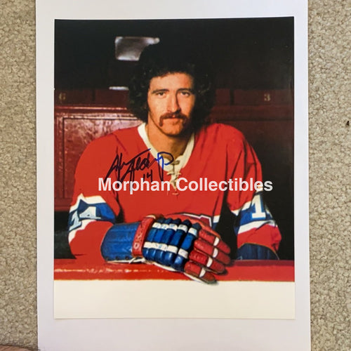 Glenn Goldup - Autographed 8X10 Photo Montreal Canadiens