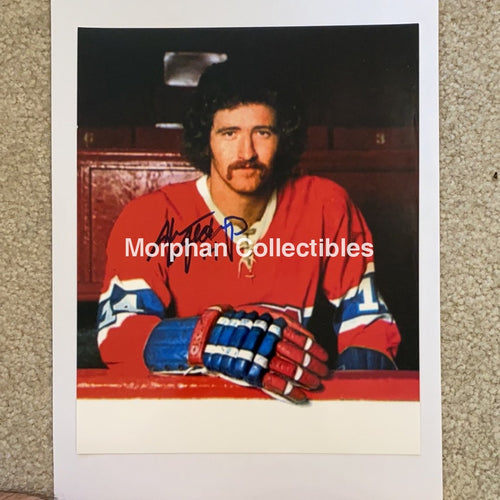 Glenn Goldup - Autographed 8X10 Photo Montreal Canadiens